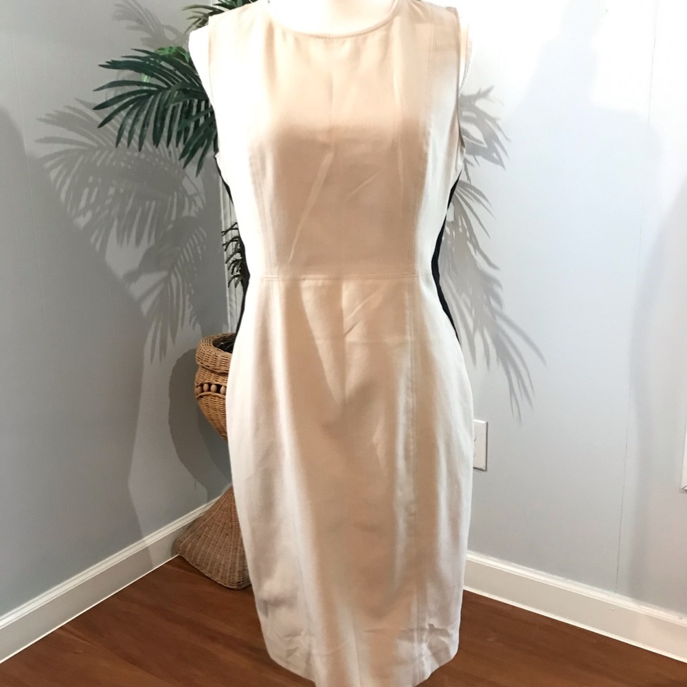 Calvin Klein Slimming lined business dress